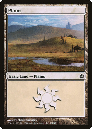 Plains (301) [Commander 2011] | Good Games North