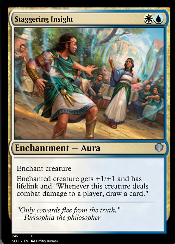 Staggering Insight [Starter Commander Decks] | Good Games North