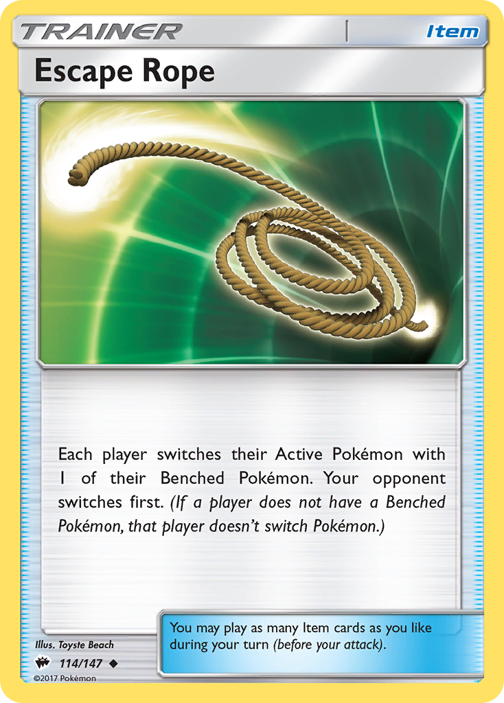 Escape Rope (114/147) [Sun & Moon: Burning Shadows] | Good Games North