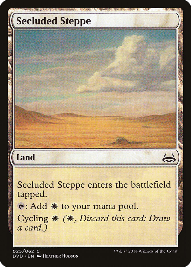 Secluded Steppe (Divine vs. Demonic) [Duel Decks Anthology] | Good Games North