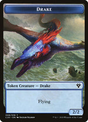 Human Soldier (005) // Drake Double-sided Token [Commander 2020 Tokens] | Good Games North