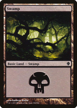 Swamp (348) [Commander 2013] | Good Games North