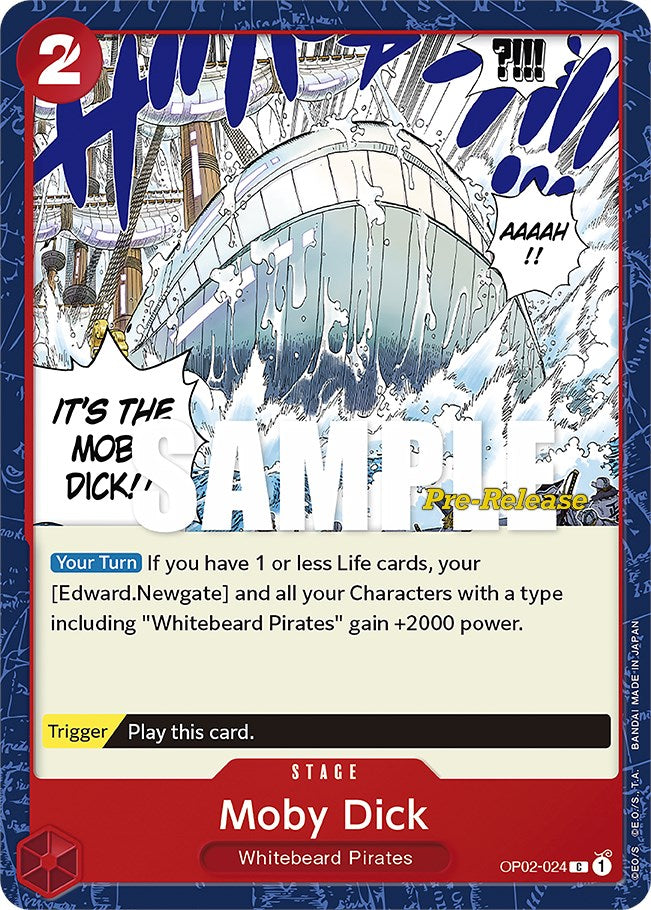 Moby Dick [Paramount War Pre-Release Cards] | Good Games North