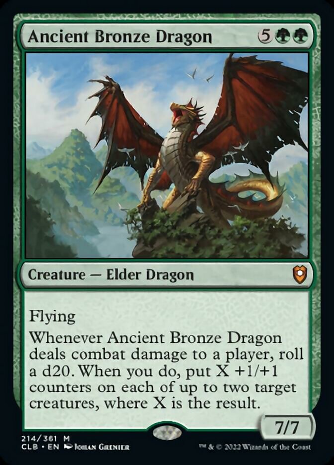 Ancient Bronze Dragon [Commander Legends: Battle for Baldur's Gate] | Good Games North
