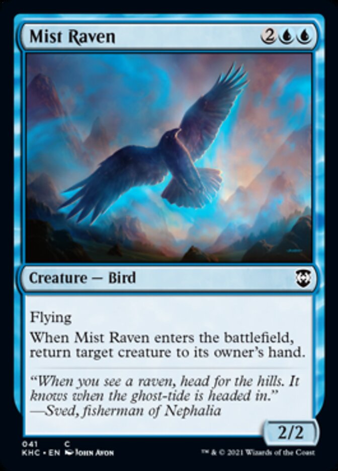 Mist Raven [Kaldheim Commander] | Good Games North