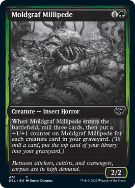 Moldgraf Millipede [Innistrad: Double Feature] | Good Games North