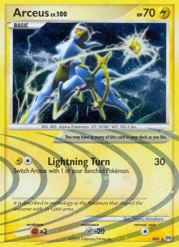 Arceus (AR6) [Platinum: Arceus] | Good Games North