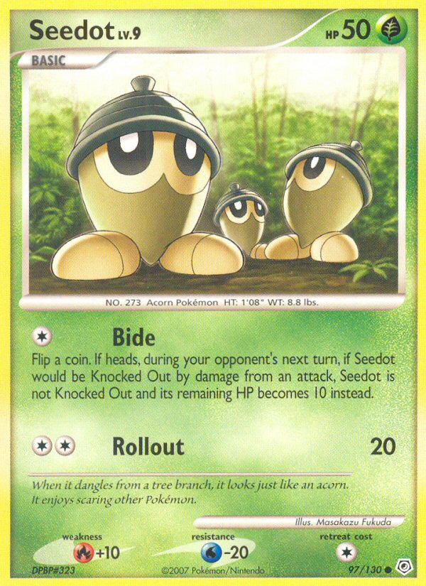 Seedot (97/130) [Diamond & Pearl: Base Set] | Good Games North