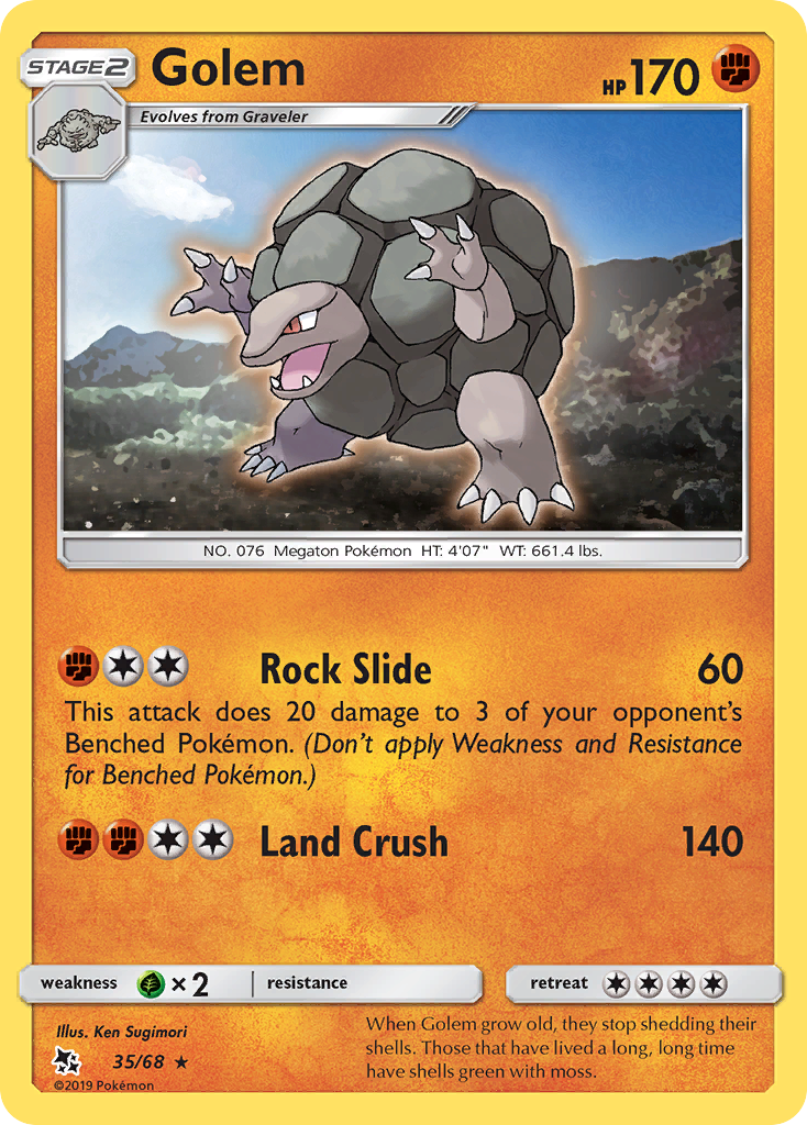 Golem (35/68) [Sun & Moon: Hidden Fates] | Good Games North