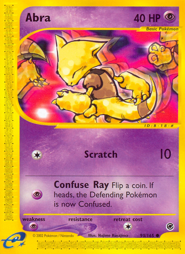 Abra (93/165) [Expedition: Base Set] | Good Games North