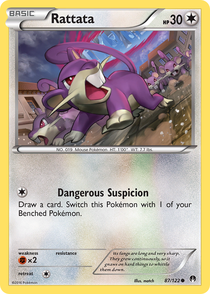 Rattata (87/122) [XY: BREAKpoint] | Good Games North