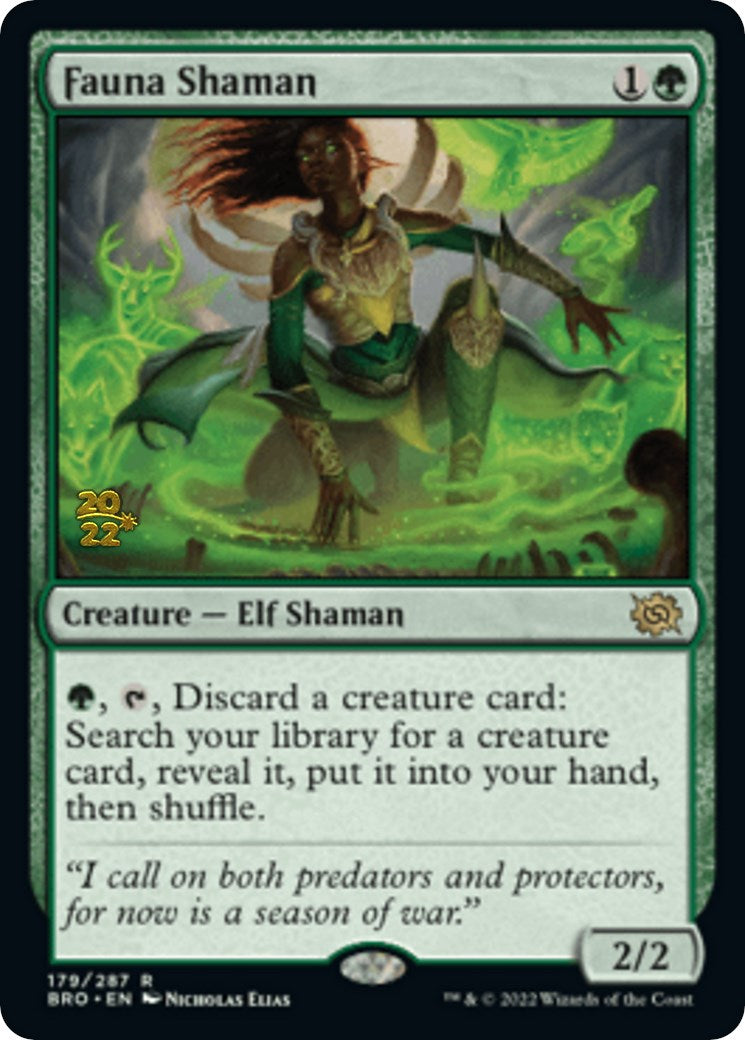 Fauna Shaman [The Brothers' War: Prerelease Promos] | Good Games North