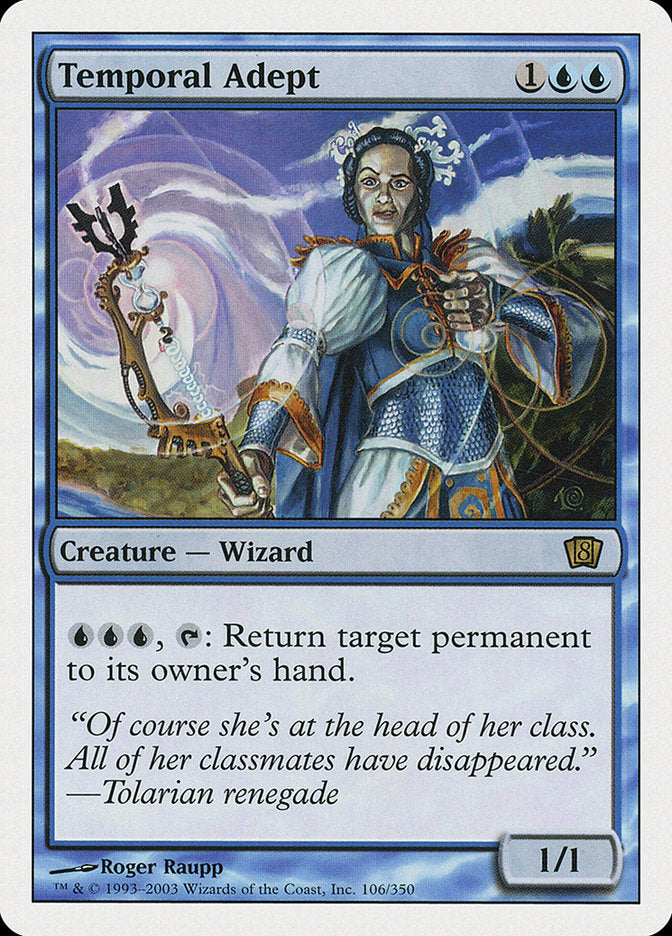 Temporal Adept [Eighth Edition] | Good Games North