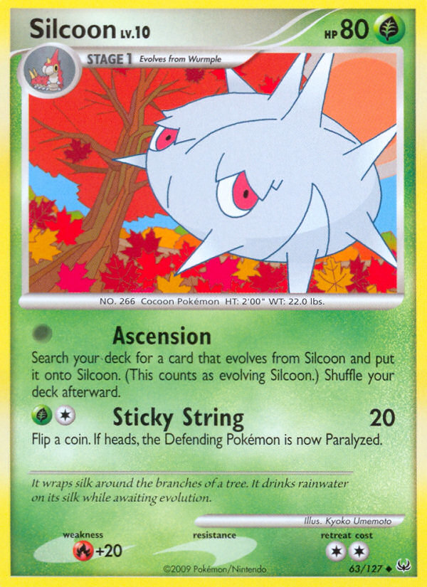 Silcoon (63/127) [Platinum: Base Set] | Good Games North
