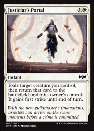 Justiciar's Portal [Ravnica Allegiance] | Good Games North