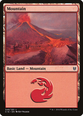 Mountain (348) [Commander 2016] | Good Games North