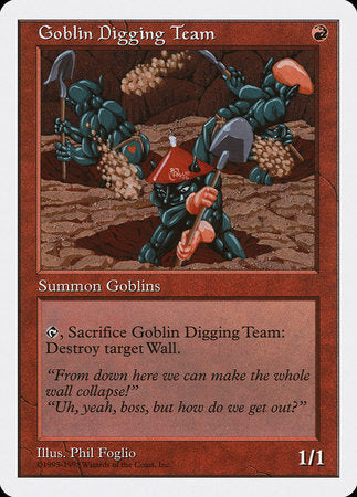 Goblin Digging Team [Anthologies] | Good Games North