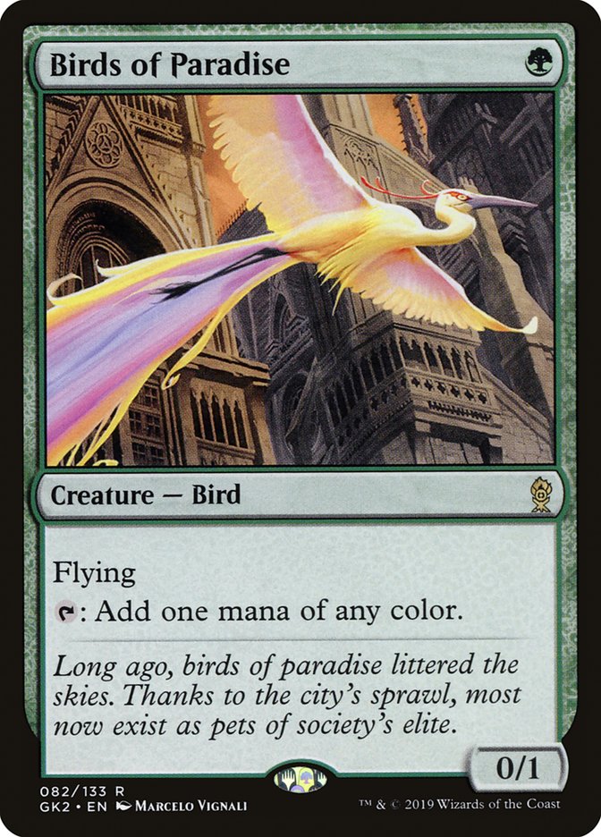 Birds of Paradise [Ravnica Allegiance Guild Kit] | Good Games North