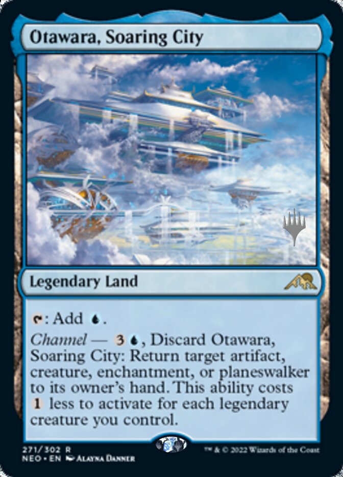 Otawara, Soaring City (Promo Pack) [Kamigawa: Neon Dynasty Promos] | Good Games North