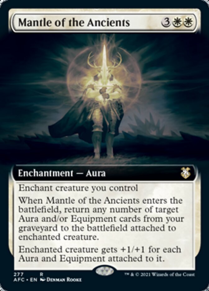 Mantle of the Ancients (Extended) [Dungeons & Dragons: Adventures in the Forgotten Realms Commander] | Good Games North