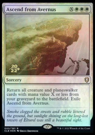 Ascend from Avernus [Commander Legends: Battle for Baldur's Gate Prerelease Promos] | Good Games North