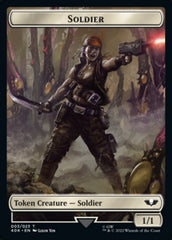 Soldier (003) // Sicarian Infiltrator Double-sided Token [Universes Beyond: Warhammer 40,000 Tokens] | Good Games North
