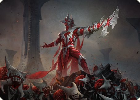 Mite Overseer Art Card [Phyrexia: All Will Be One Art Series] | Good Games North