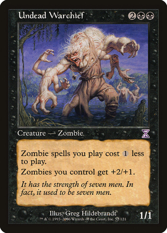 Undead Warchief [Time Spiral Timeshifted] | Good Games North