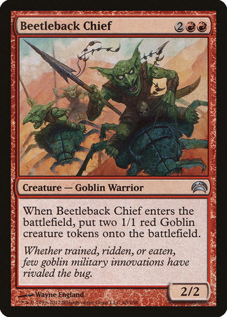 Beetleback Chief [Planechase 2012] | Good Games North