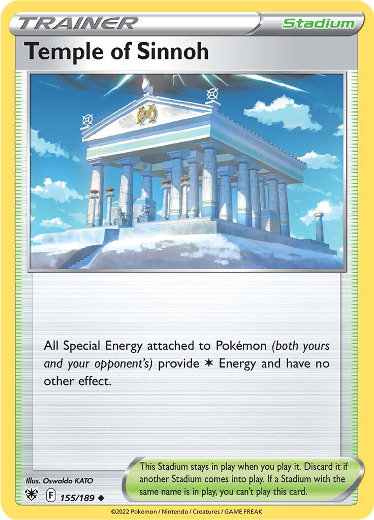 Temple of Sinnoh (155/189) [Sword & Shield: Astral Radiance] | Good Games North