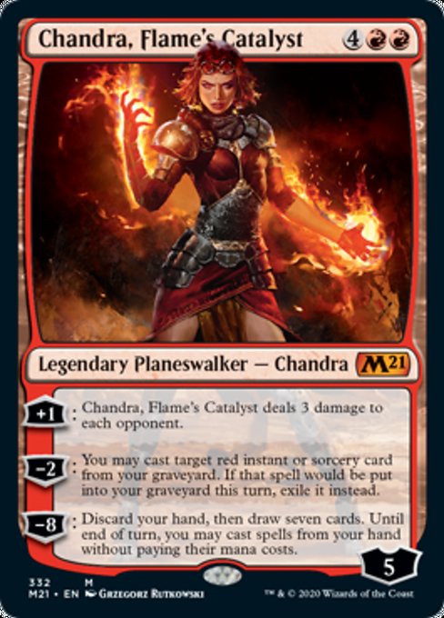 Chandra, Flame's Catalyst [Core Set 2021] | Good Games North