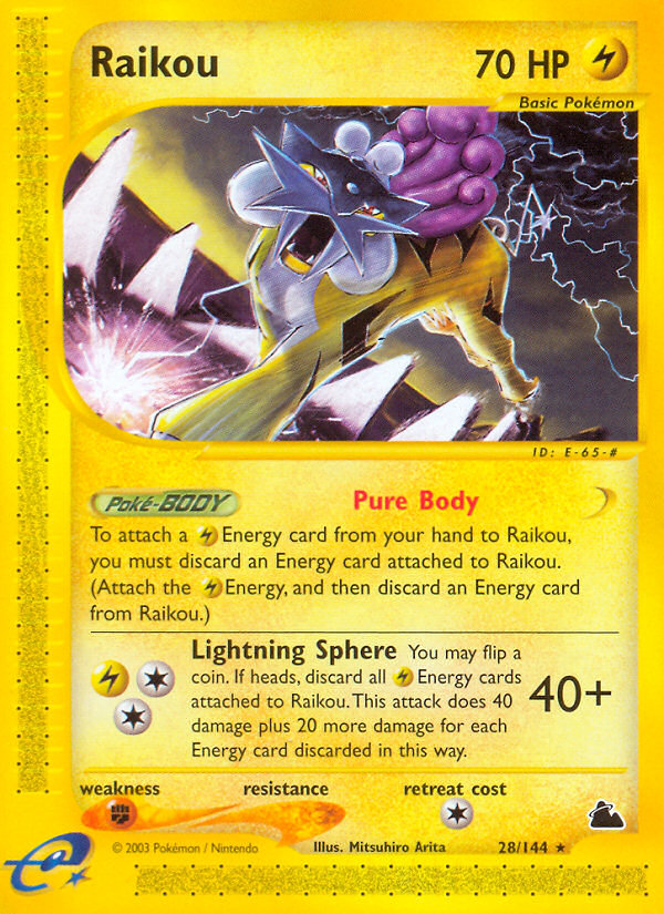 Raikou (28/144) [Skyridge] | Good Games North