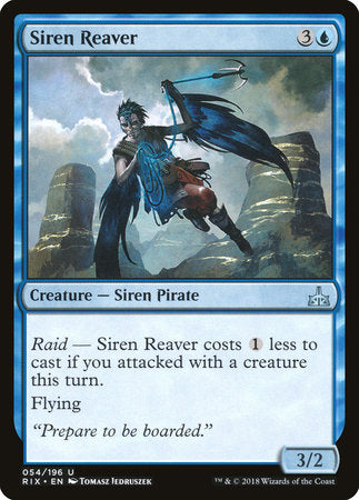Siren Reaver [Rivals of Ixalan] | Good Games North