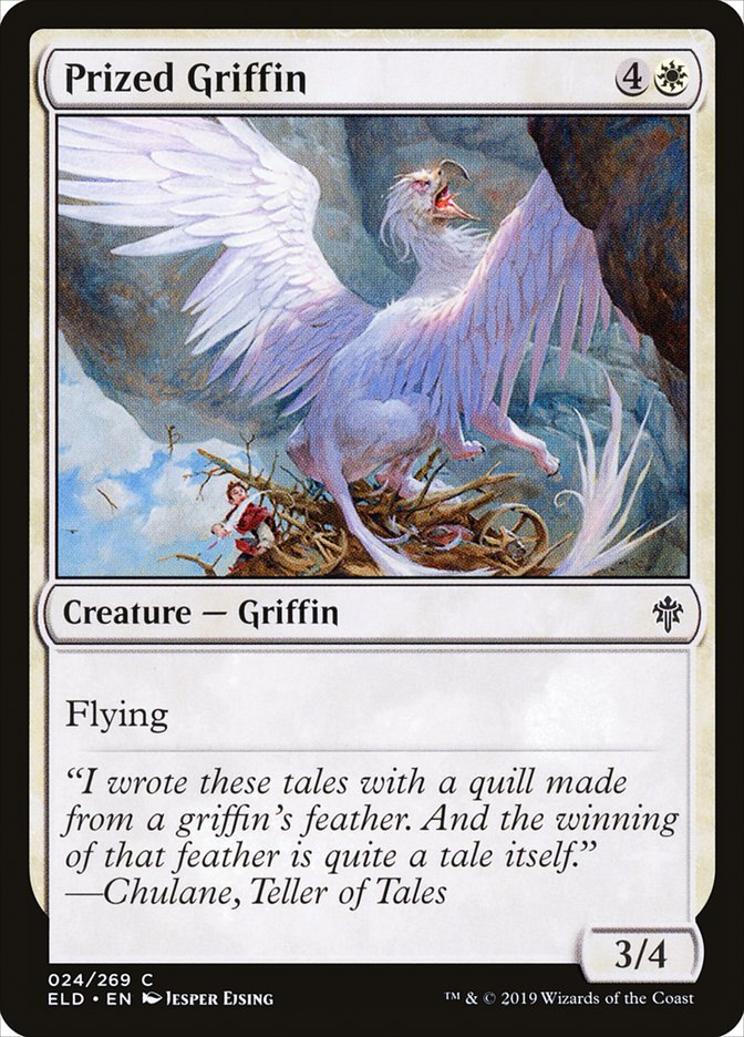 Prized Griffin [Throne of Eldraine] | Good Games North