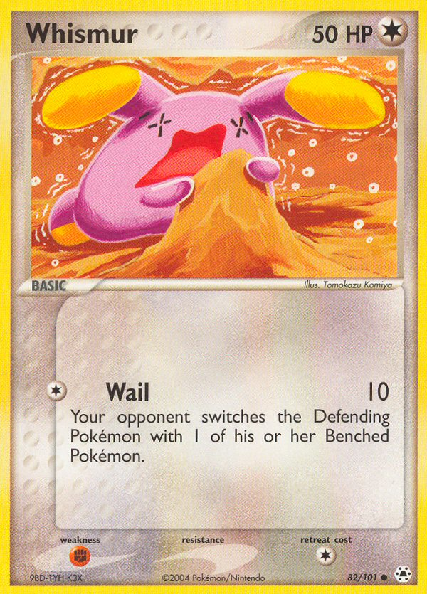Whismur (82/101) [EX: Hidden Legends] | Good Games North
