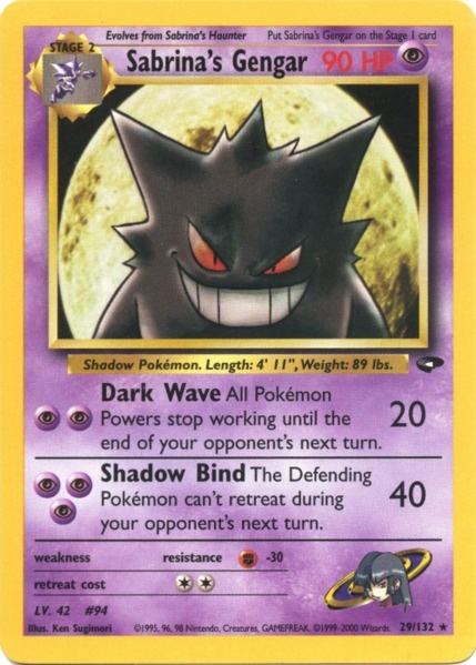 Sabrina's Gengar (29/132) [Gym Challenge Unlimited] | Good Games North
