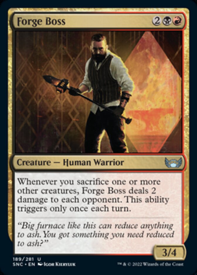Forge Boss [Streets of New Capenna] | Good Games North
