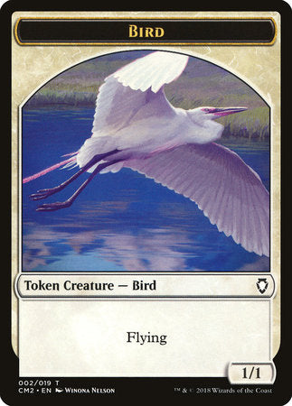 Bird Token [Commander Anthology Volume II Tokens] | Good Games North