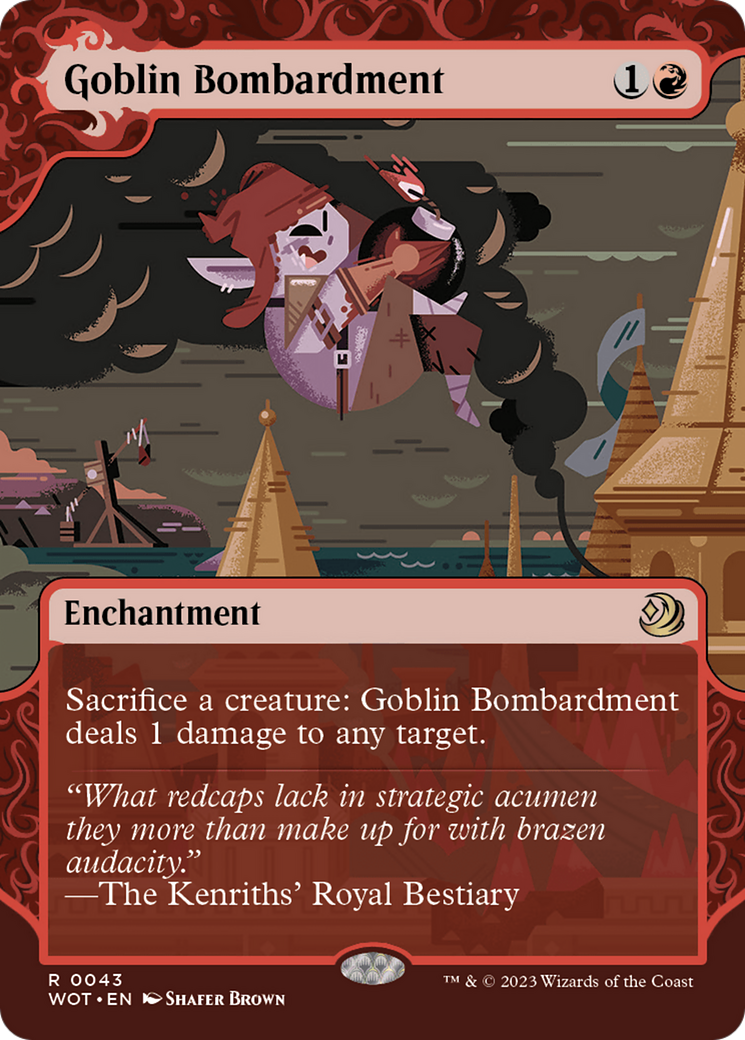 Goblin Bombardment [Wilds of Eldraine: Enchanting Tales] | Good Games North