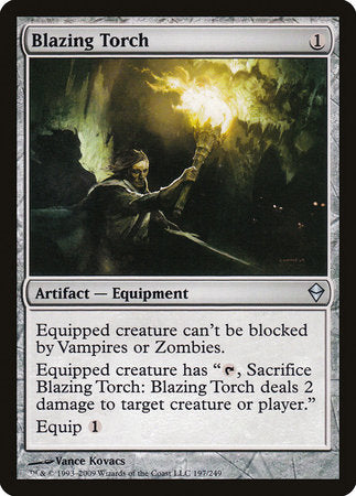 Blazing Torch [Zendikar] | Good Games North