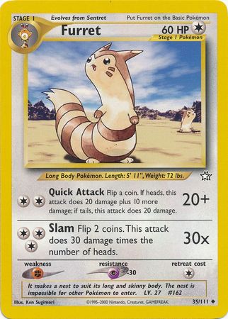 Furret (35/111) [Neo Genesis Unlimited] | Good Games North