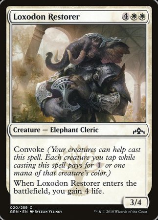 Loxodon Restorer [Guilds of Ravnica] | Good Games North