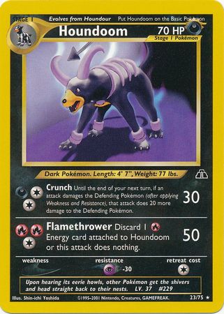 Houndoom (23/75) [Neo Discovery Unlimited] | Good Games North