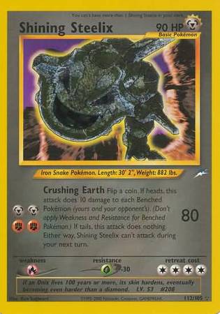 Shining Steelix (112/105) [Neo Destiny Unlimited] | Good Games North