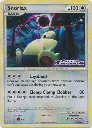 Snorlax (33/95) (Prerelease Promo) [Nintendo: Black Star Promos] | Good Games North