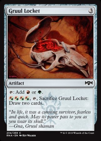 Gruul Locket [Ravnica Allegiance] | Good Games North