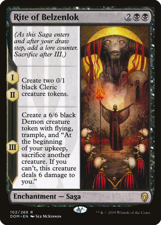 Rite of Belzenlok [Dominaria] | Good Games North