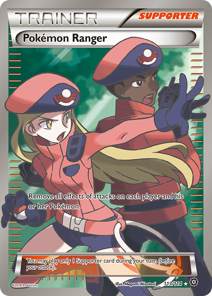 Pokemon Ranger (113/114) [XY: Steam Siege] | Good Games North