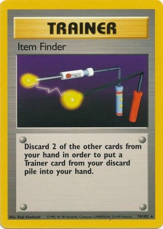 Item Finder (74/102) [Base Set Unlimited] | Good Games North