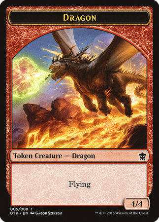 Dragon Token [Dragons of Tarkir Tokens] | Good Games North